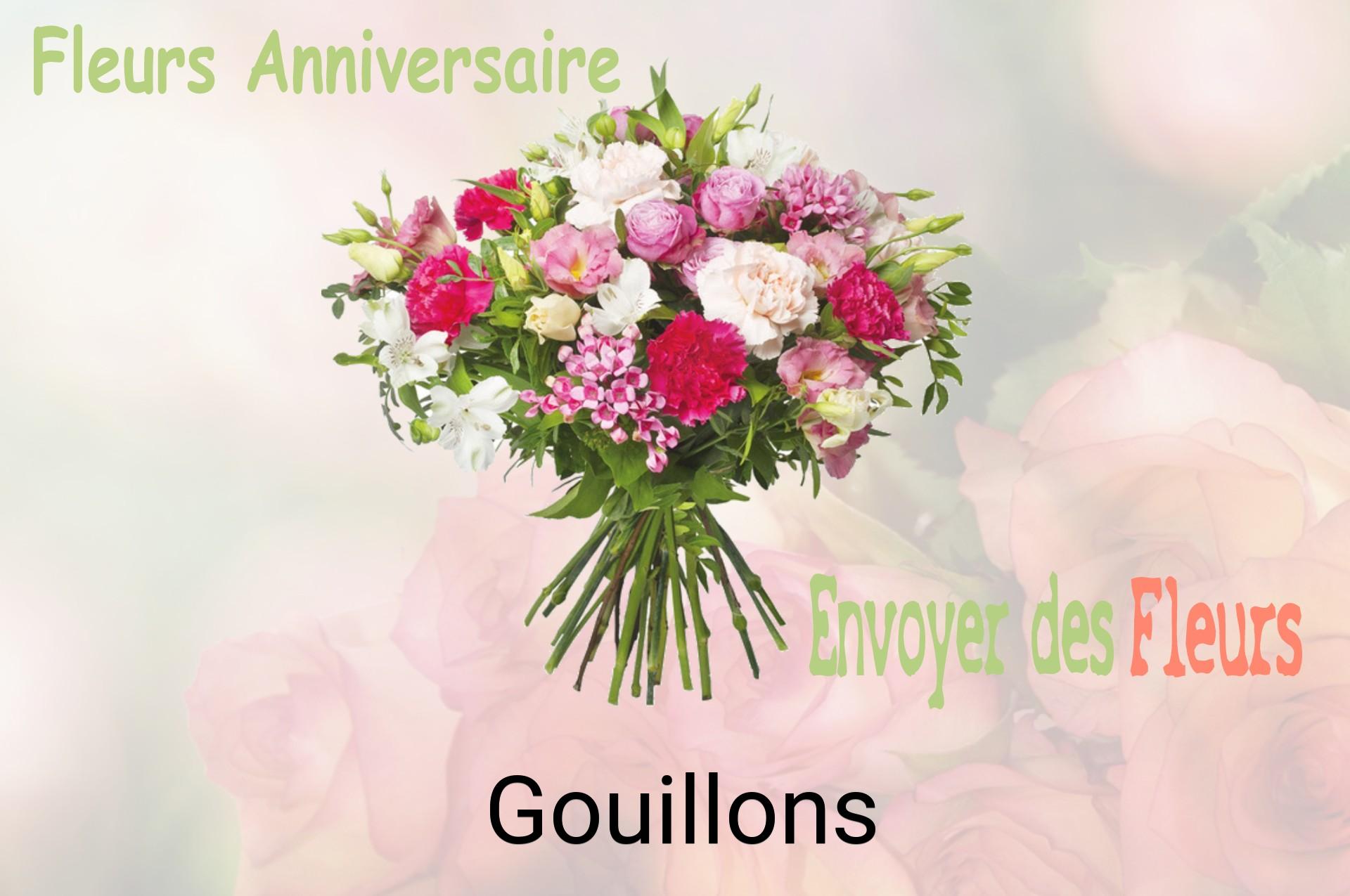 Bouquet de fleurs d’anniversaire livré à Gouillons
